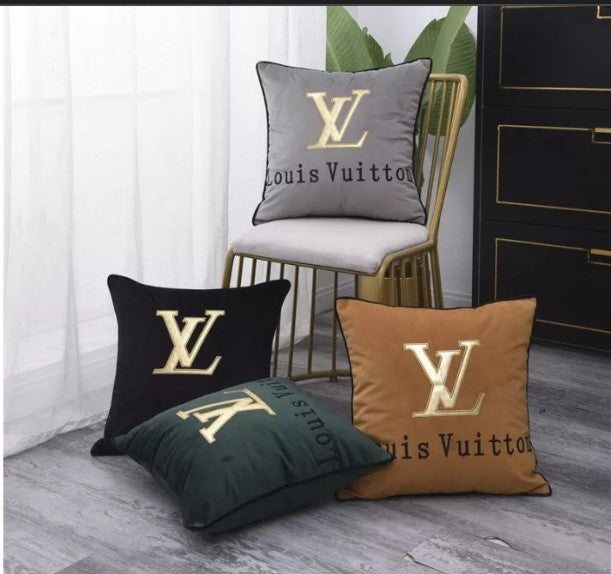 LV Design Throw Pillow Case